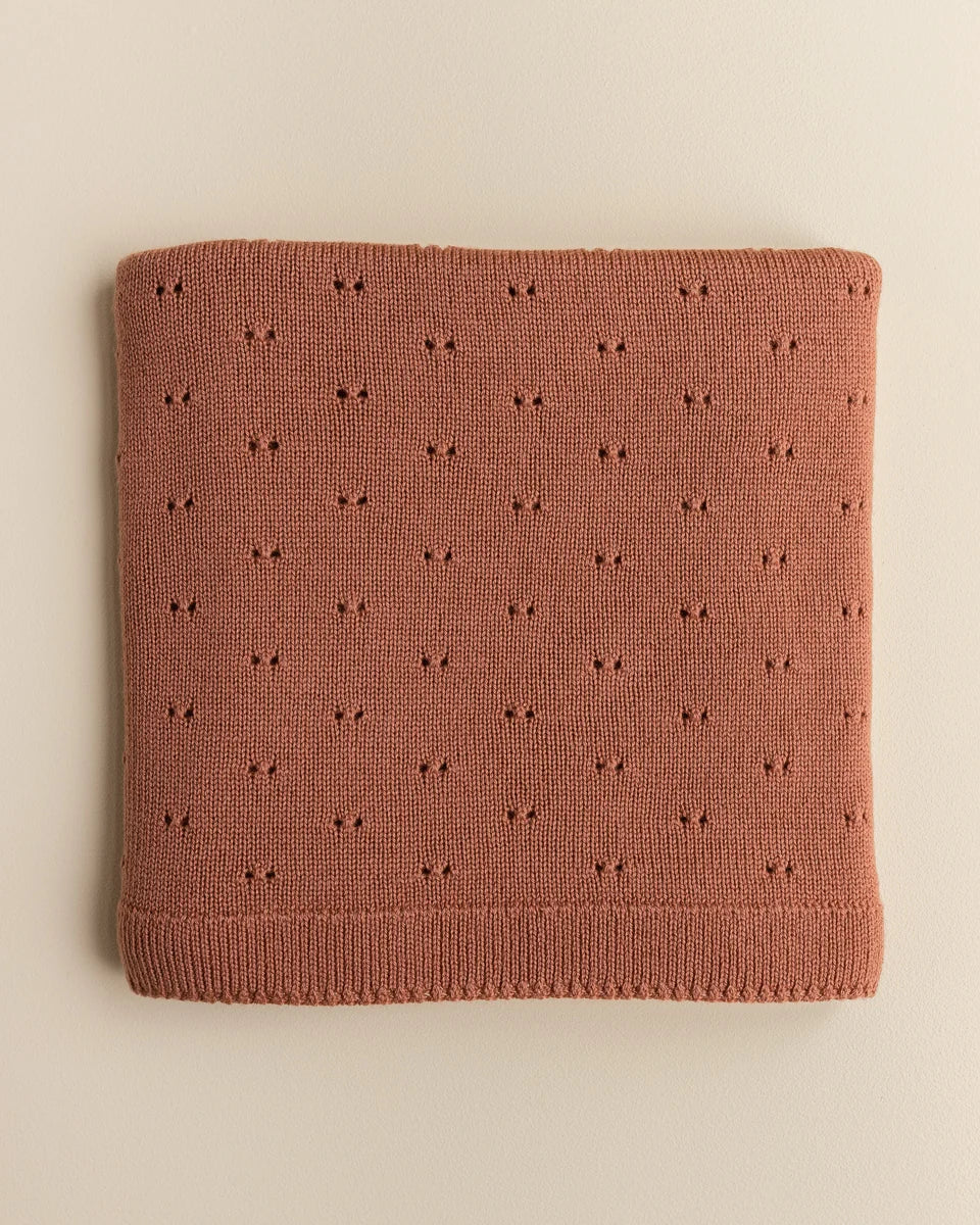 Hvid - blanket bibi - brick