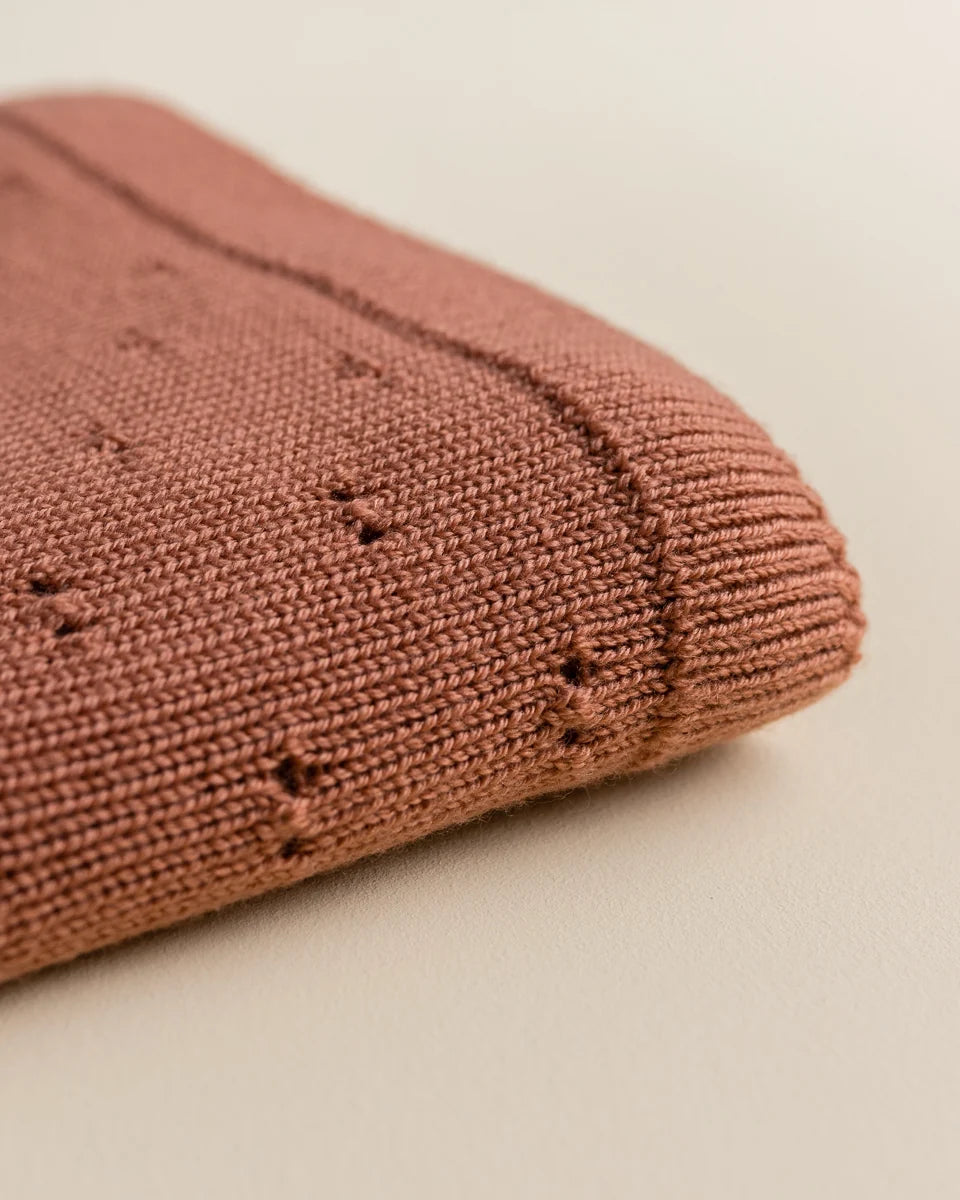 Hvid - blanket bibi - brick