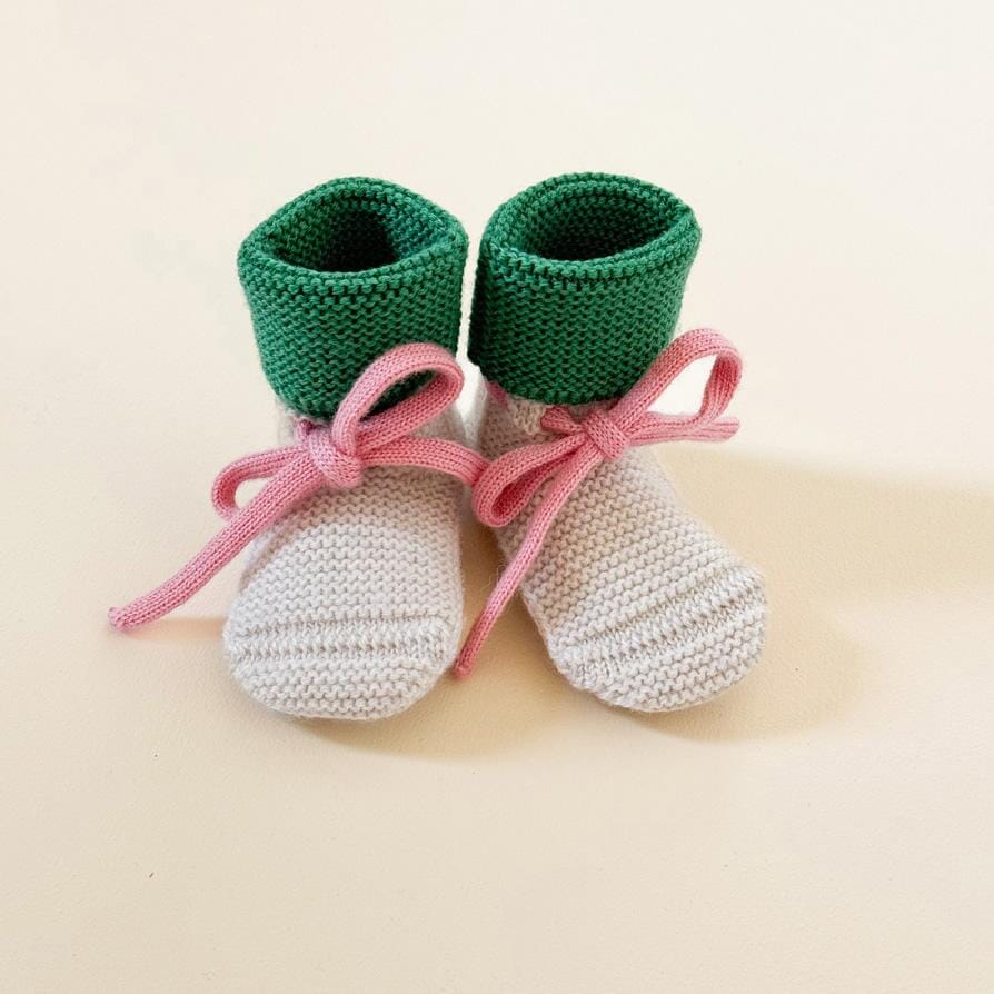 Hvid - booties - cream/grass