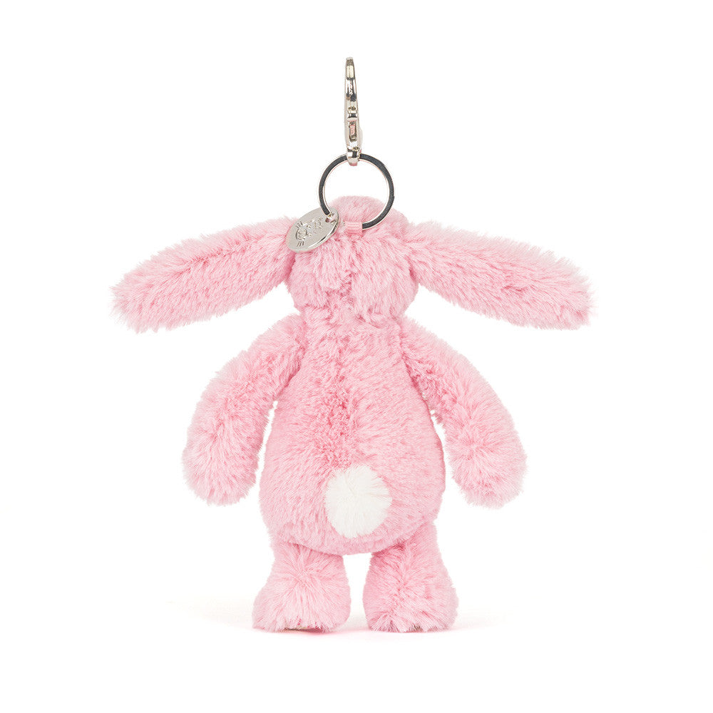 Jellycat - blushkin blossom bunny bag charm