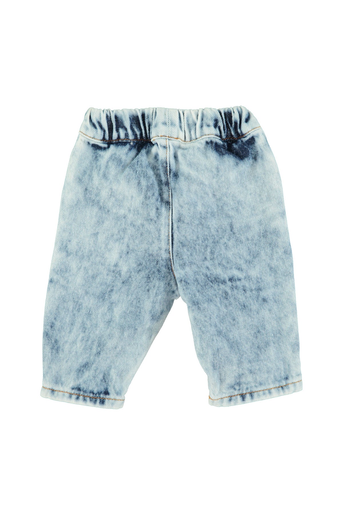 Piupiuchick - baby trousers - washed blue denim