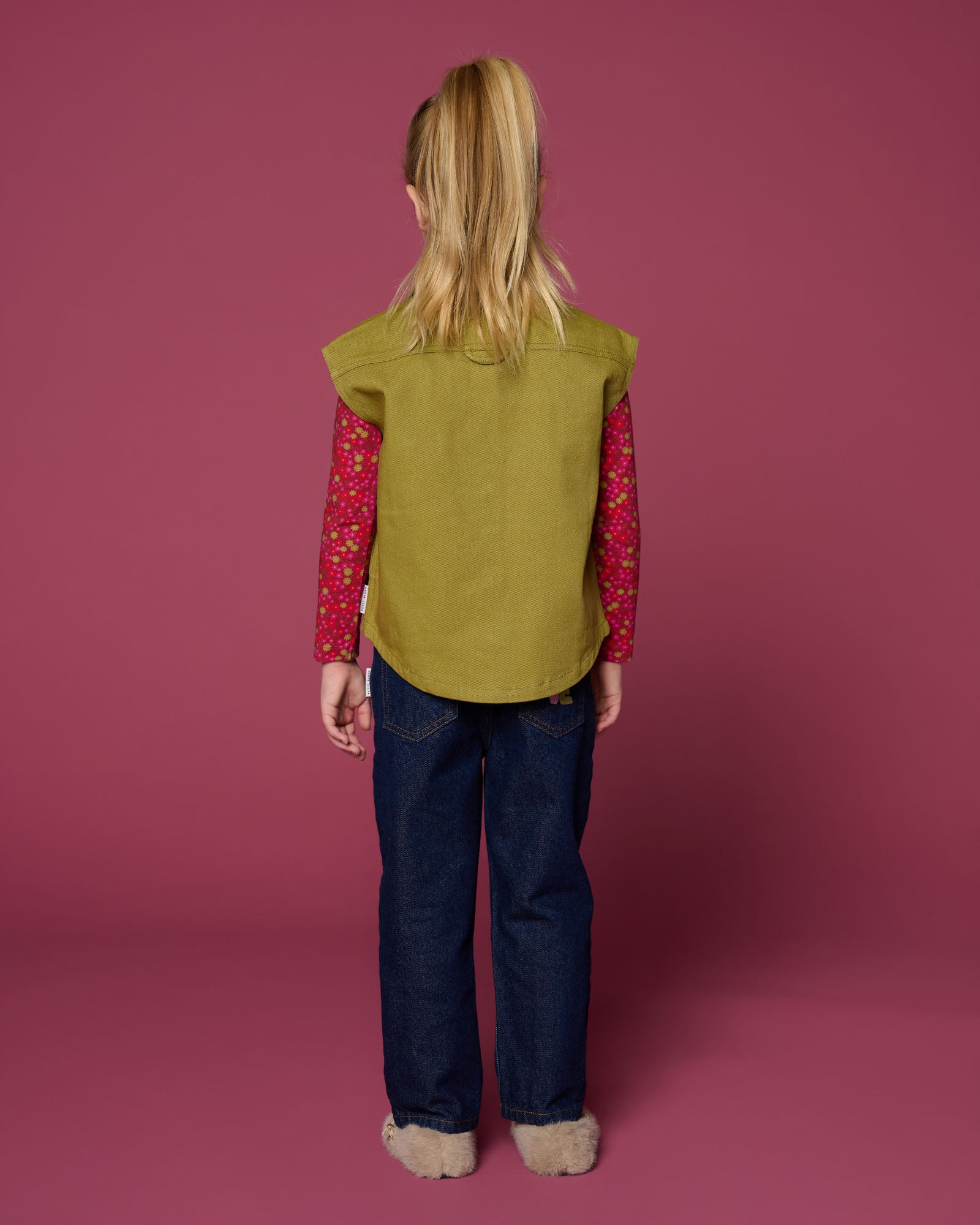 Petit Blush - baggy fit jeans - dark blue