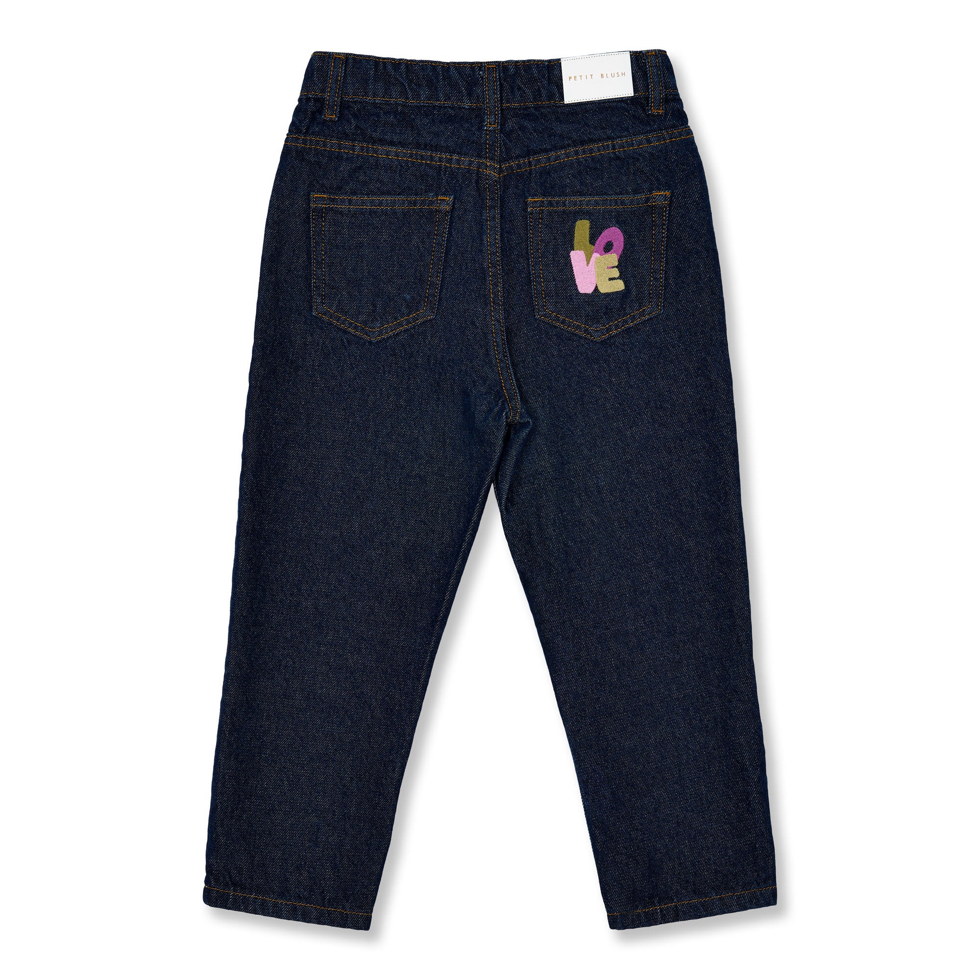 Petit Blush - baggy fit jeans - dark blue