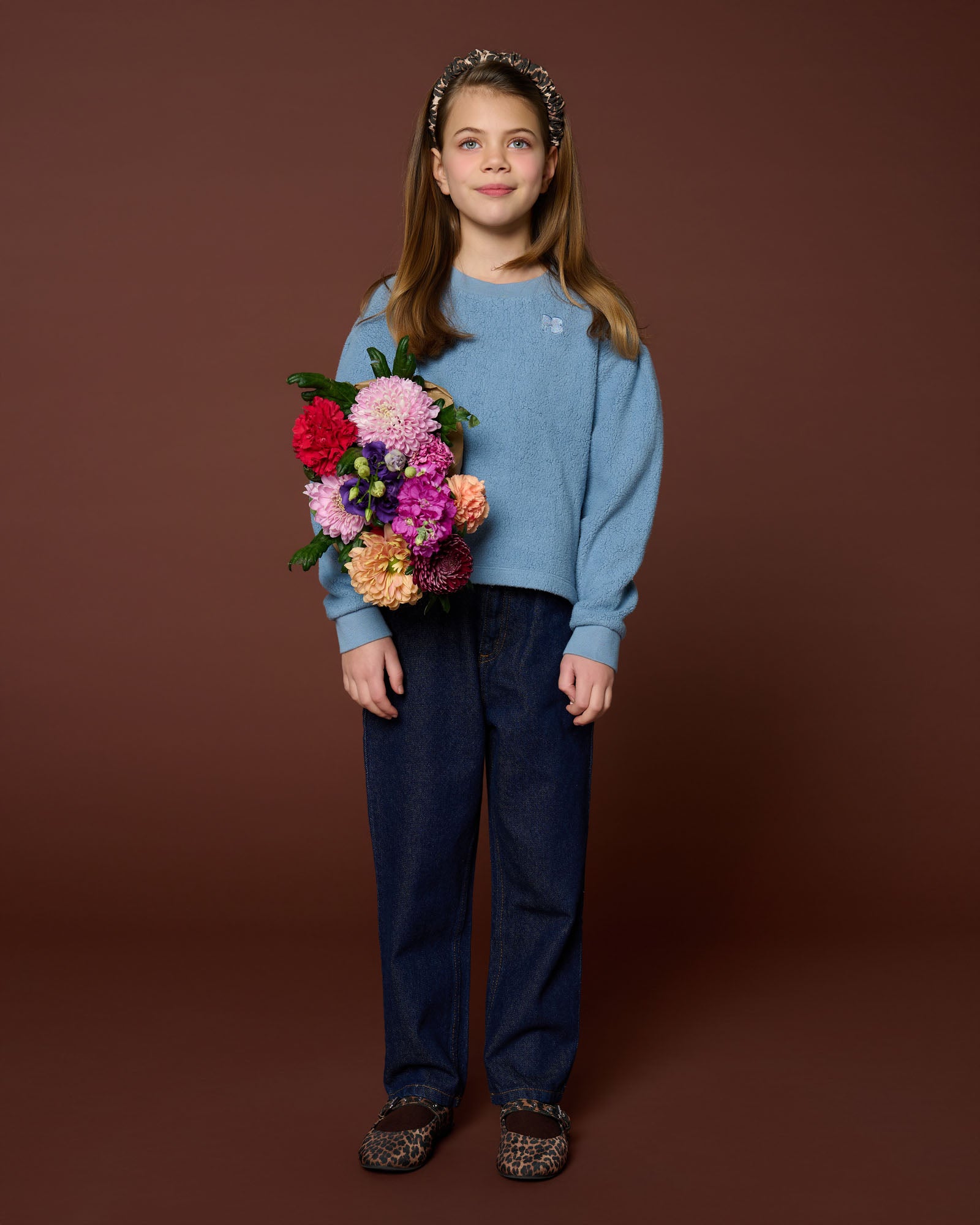 Petit Blush - baggy fit jeans - dark blue