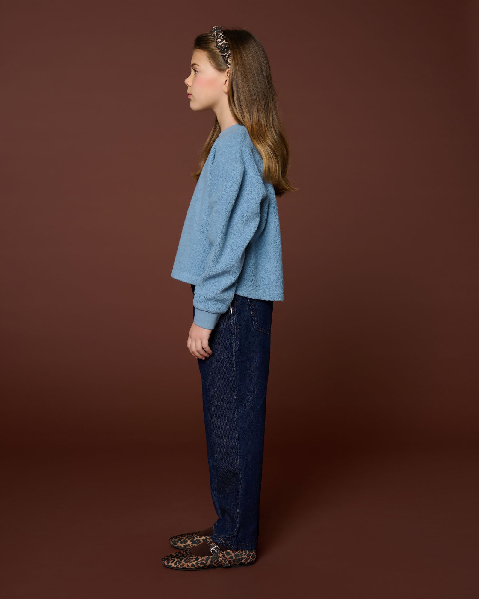 Petit Blush - baggy fit jeans - dark blue