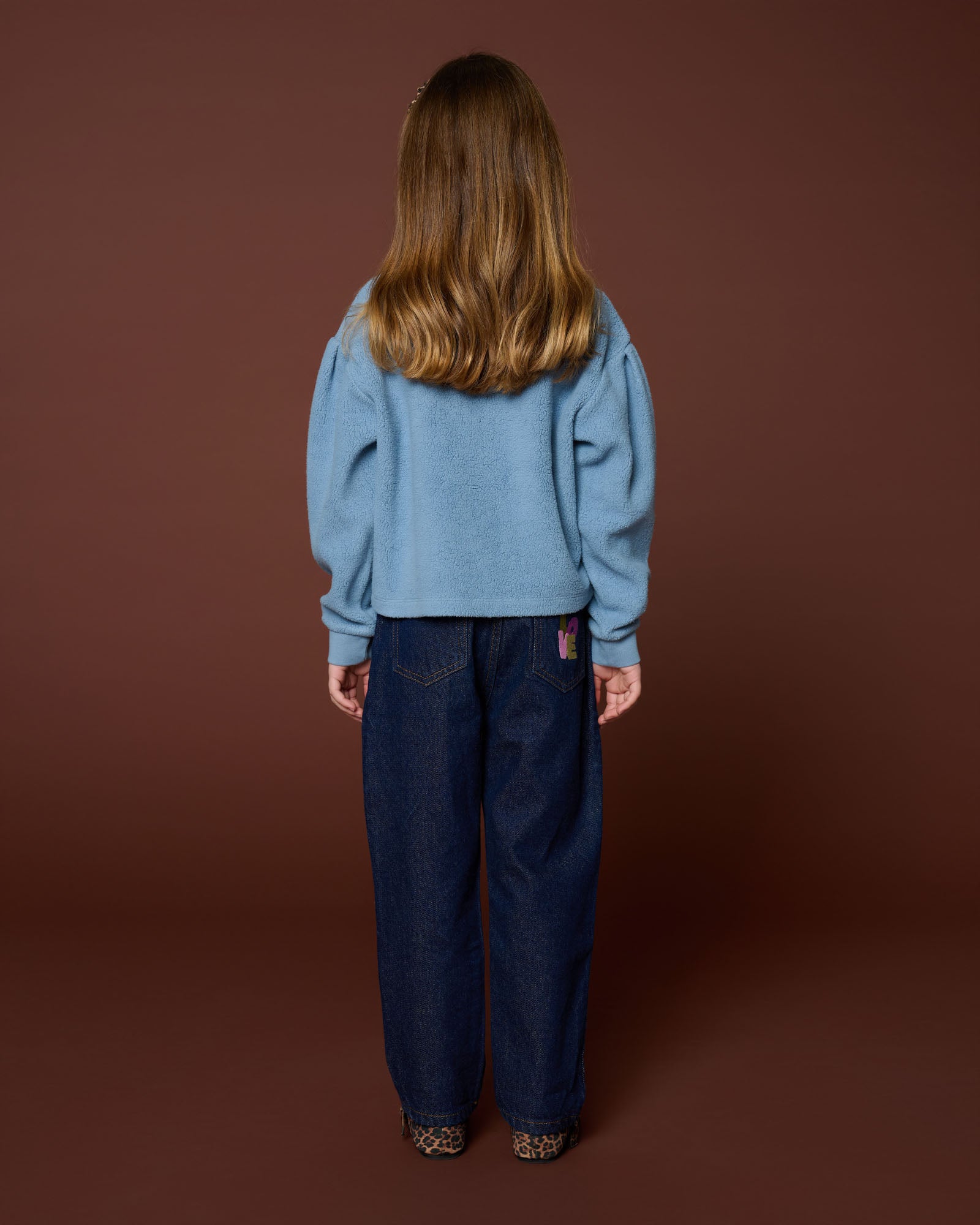 Petit Blush - baggy fit jeans - dark blue