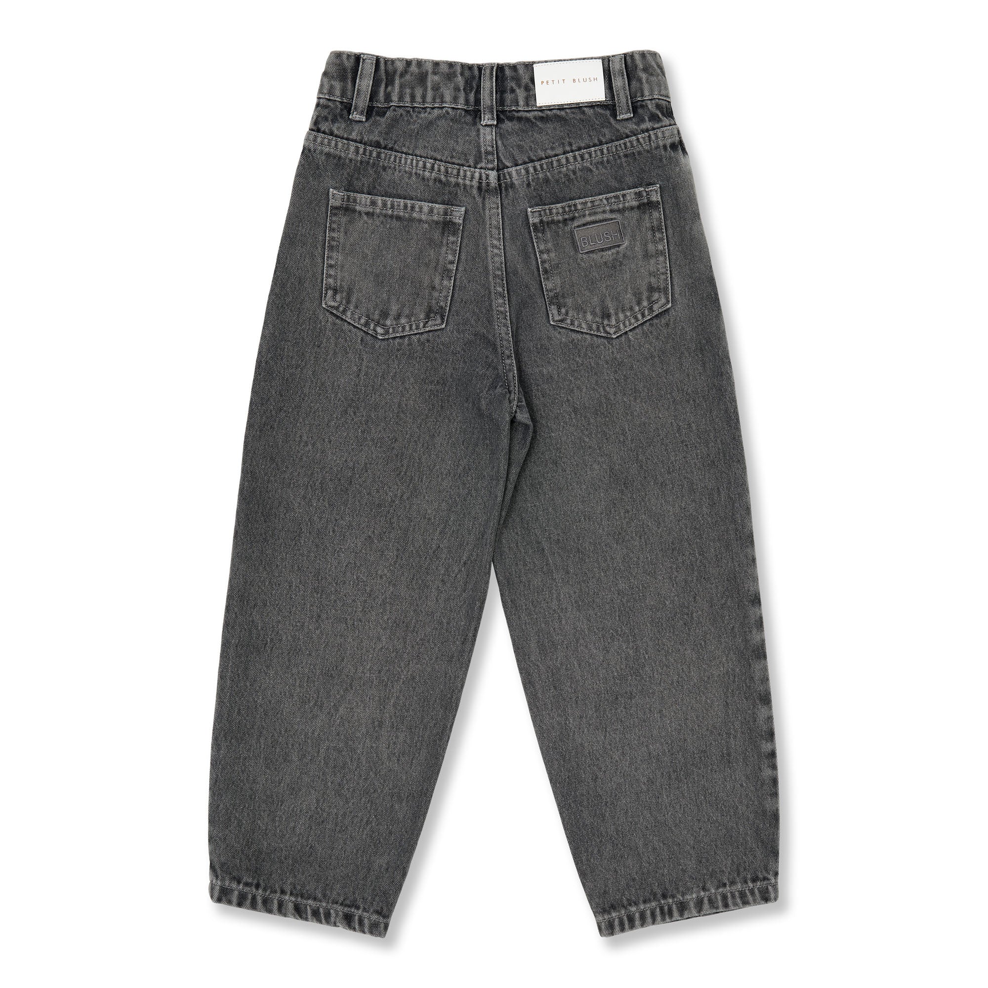 Petit Blush - balloon fit jeans  - washed grey