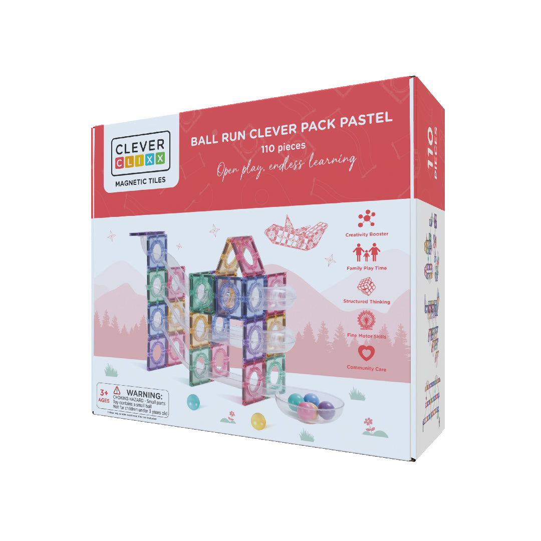 Cleverclixx - ball run clever pack pastel 110st