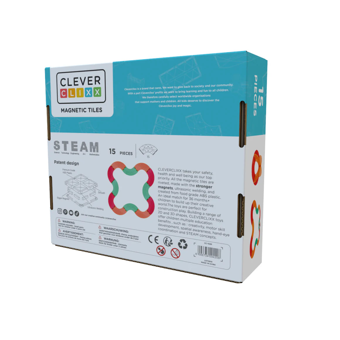 Cleverclixx - race track add-on curves intense 15st