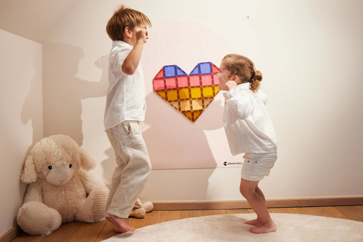 Cleverclixx - magnetic wall sticker 95x75cm - dream pink