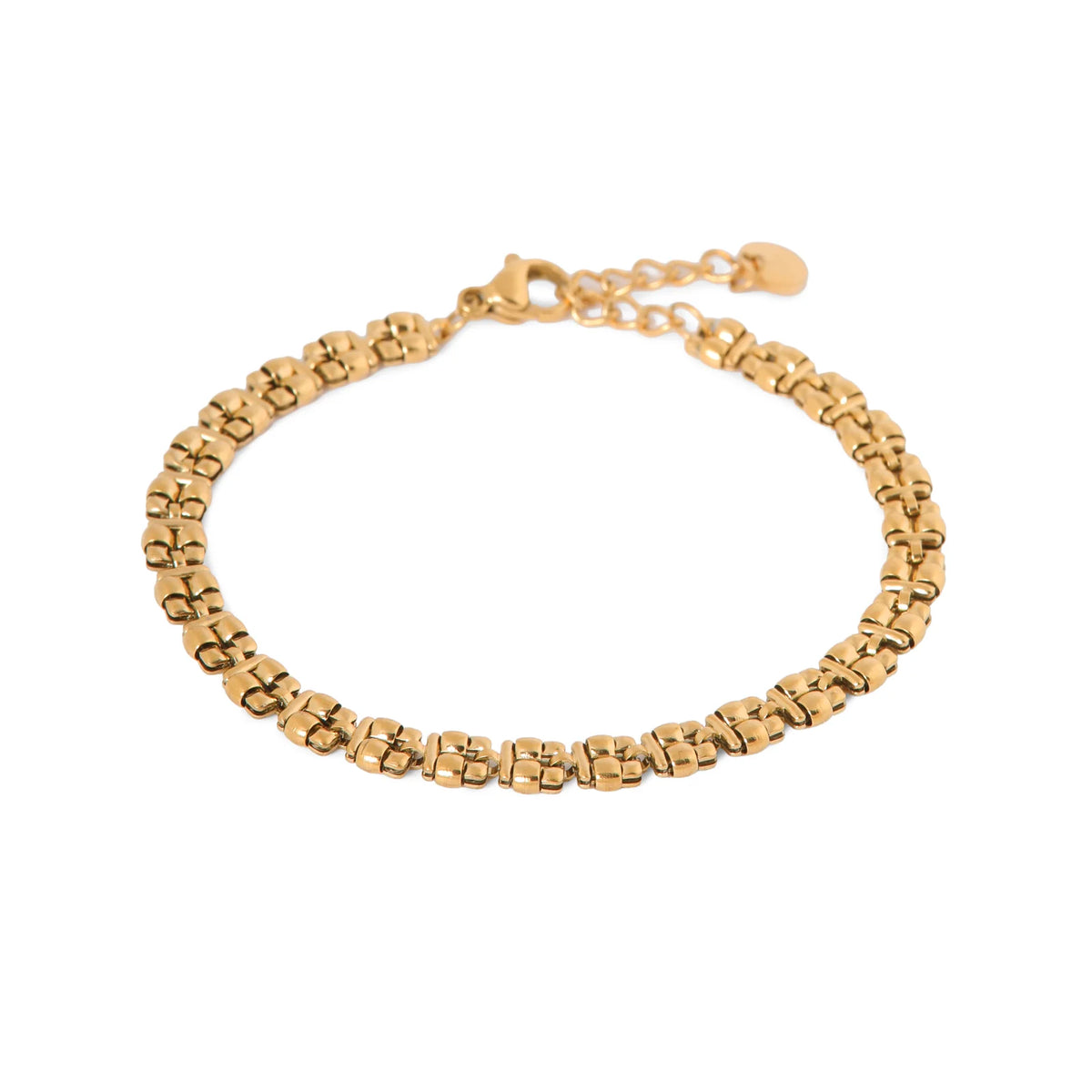 Label Kiki - classic square bracelet gold
