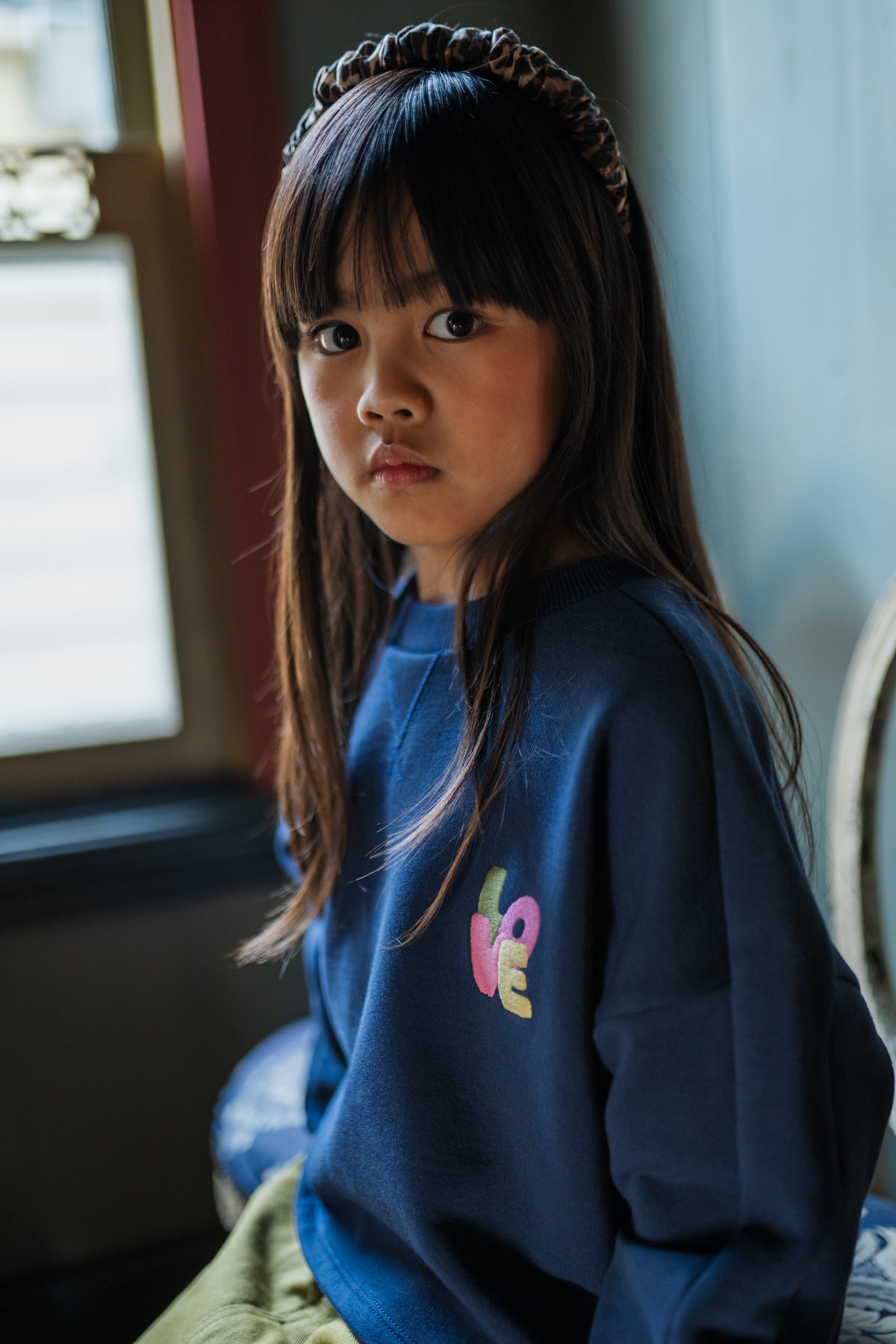 Petit Blush - coco sweater - dark blue