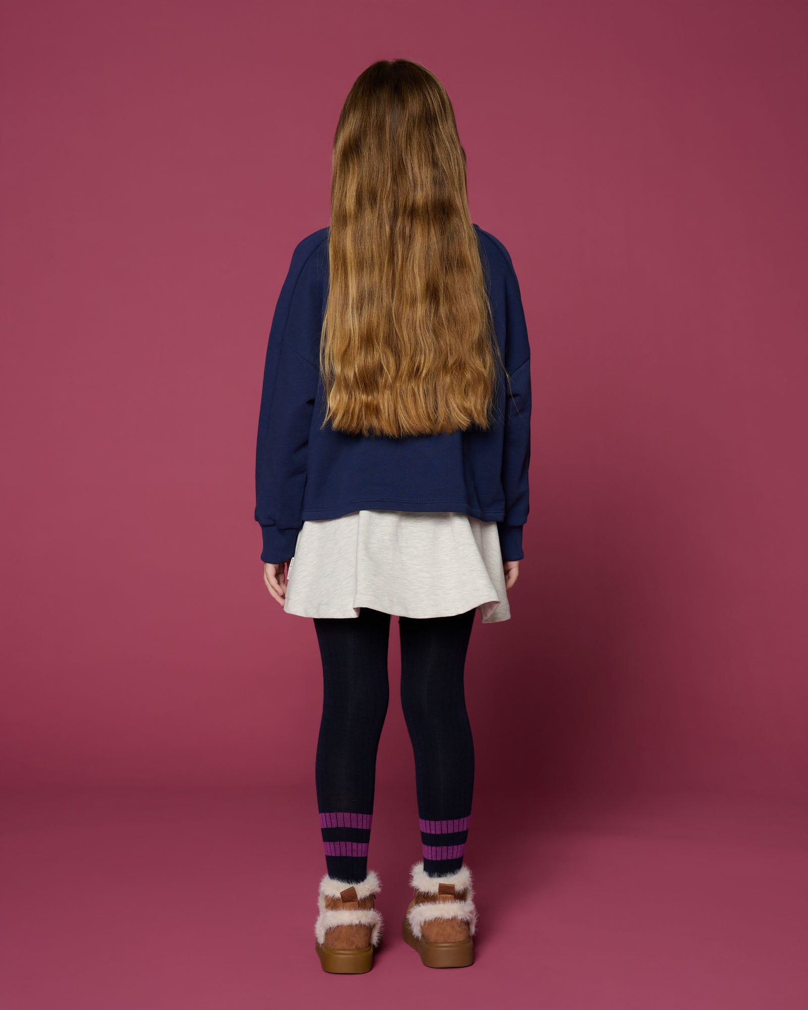 Petit Blush - coco sweater - dark blue