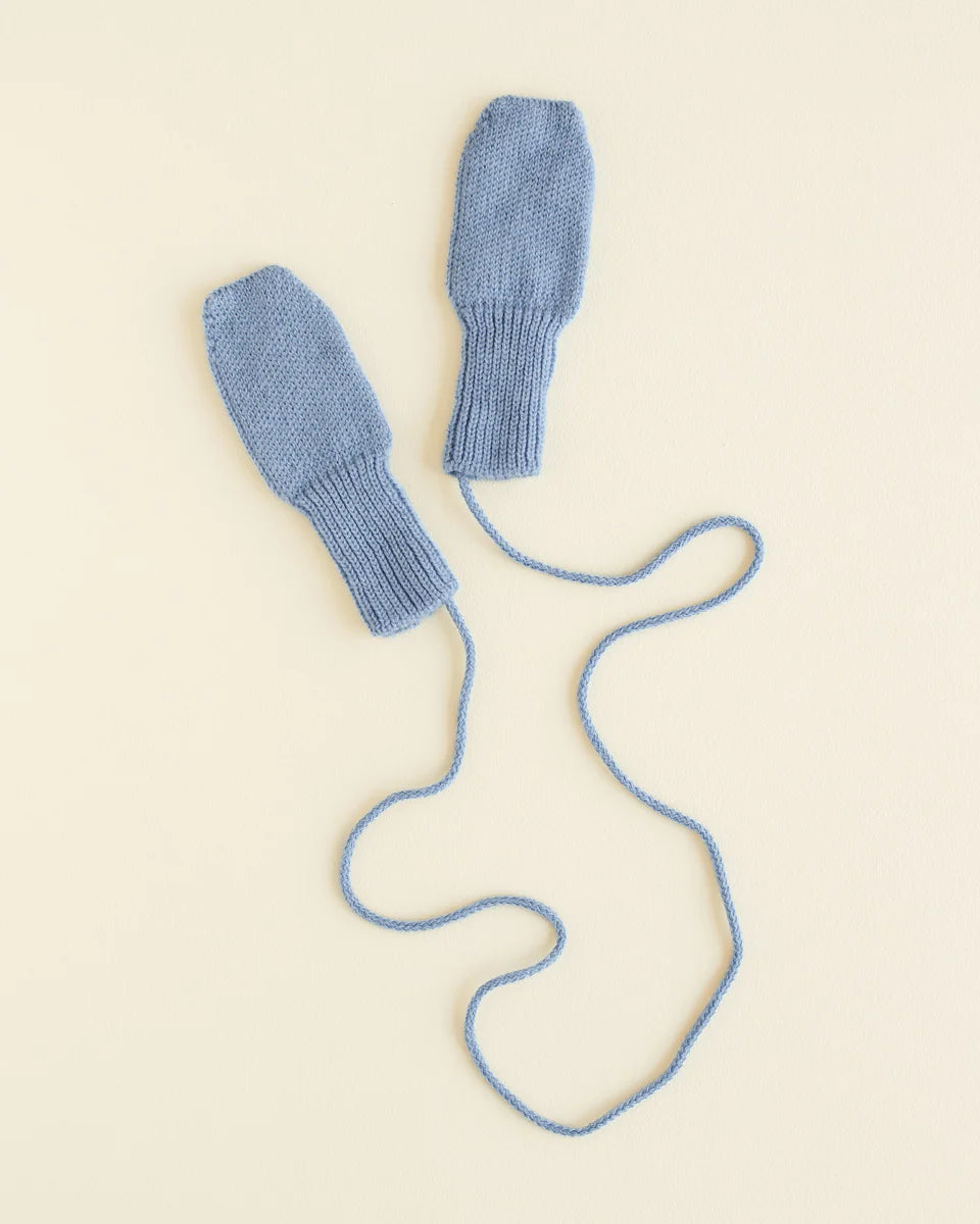 Hvid - mittens fiza - light blue