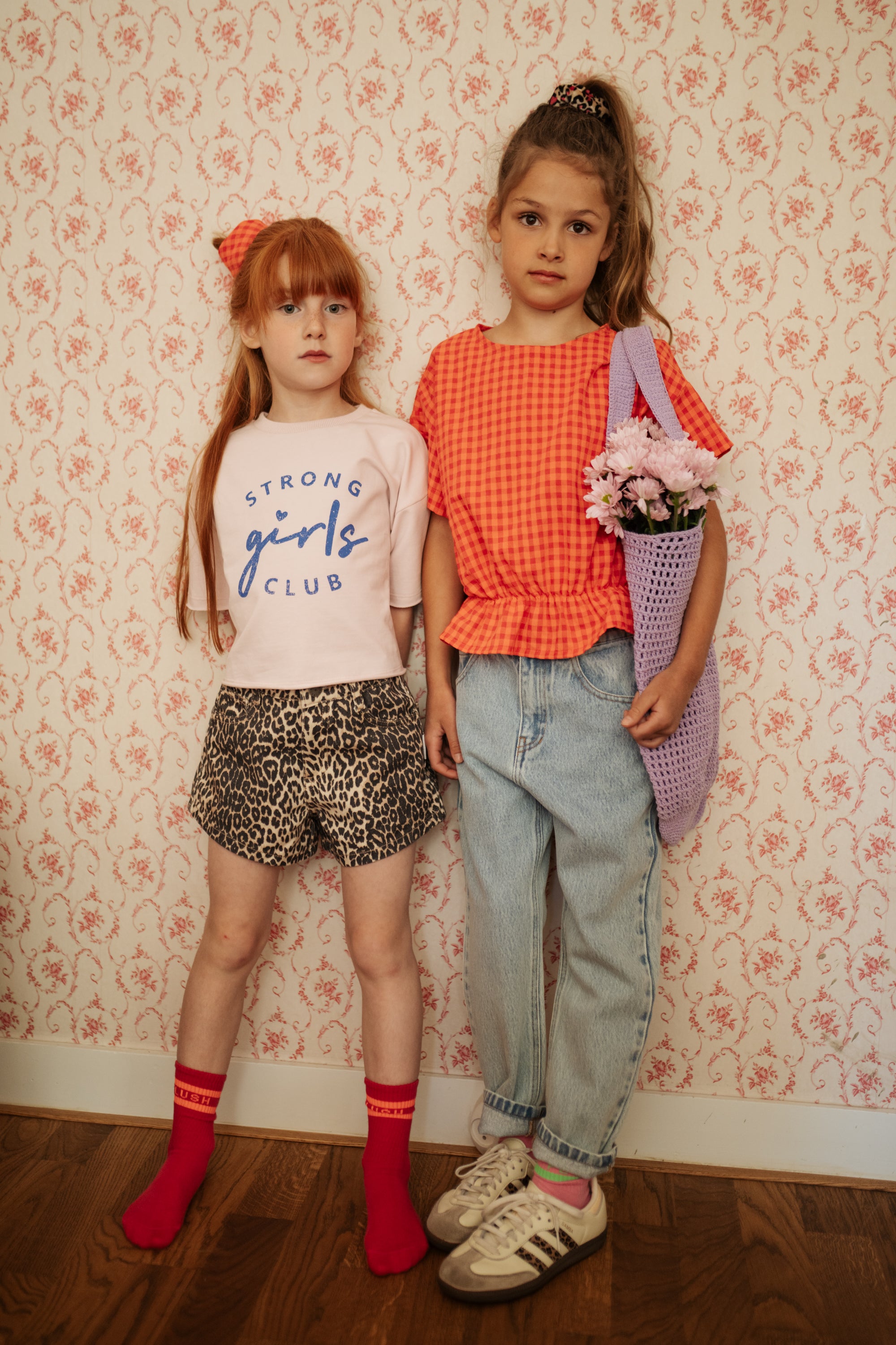 Petit Blush - tshirt strong girls - pale lilac