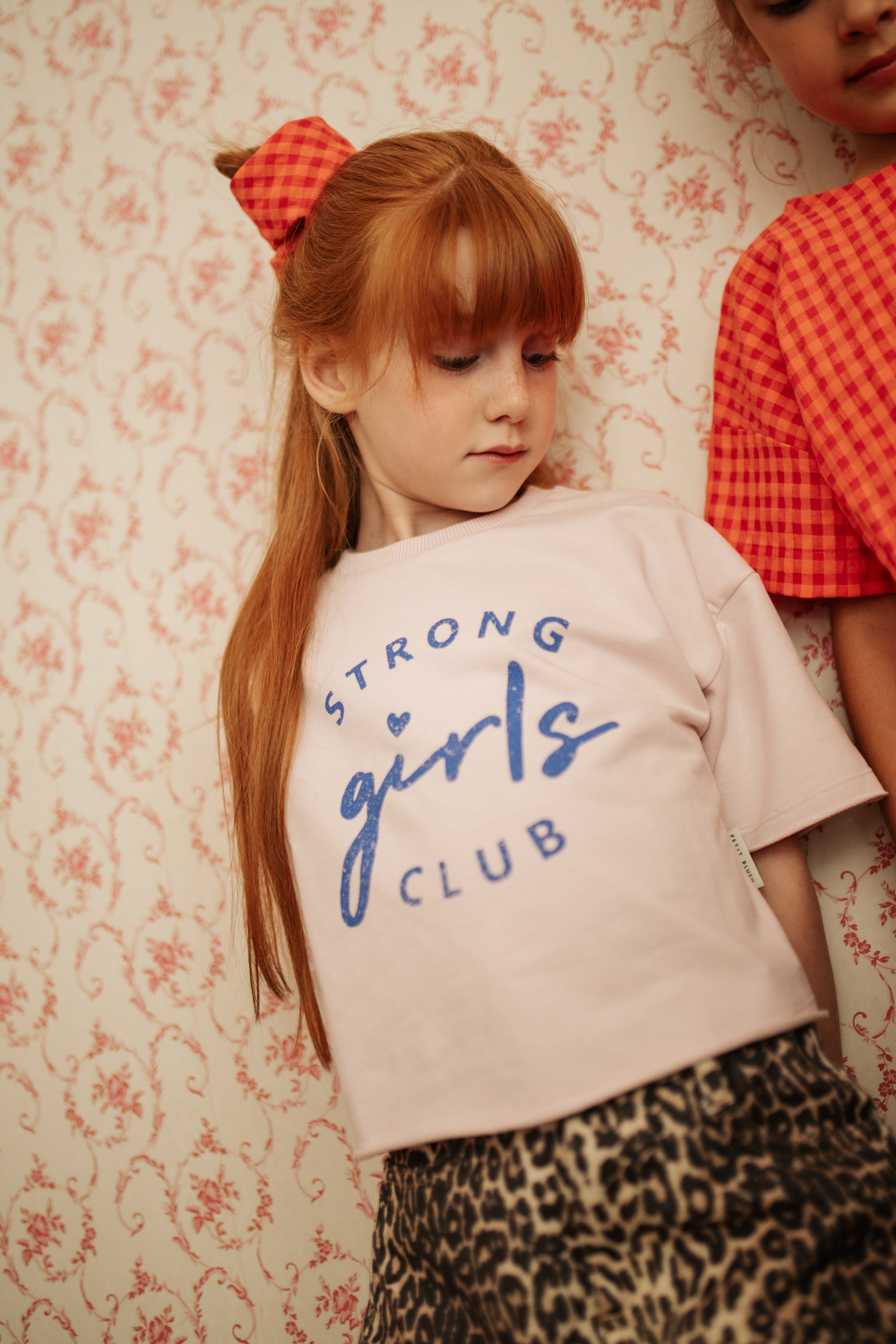 Petit Blush - tshirt strong girls - pale lilac