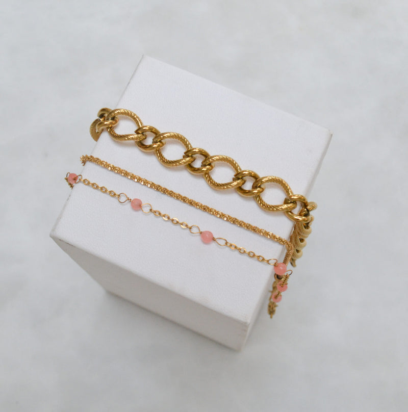 Label Kiki - baby bloom bracelet gold