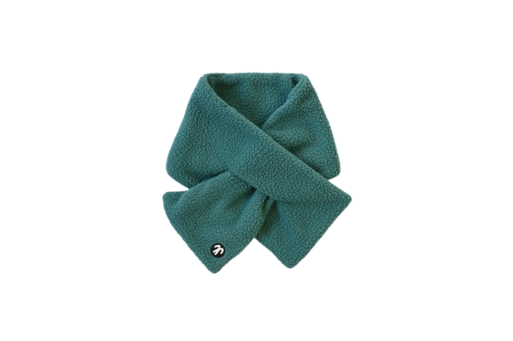 Ducksday - sherpa fleece sjaal - breeze dark green