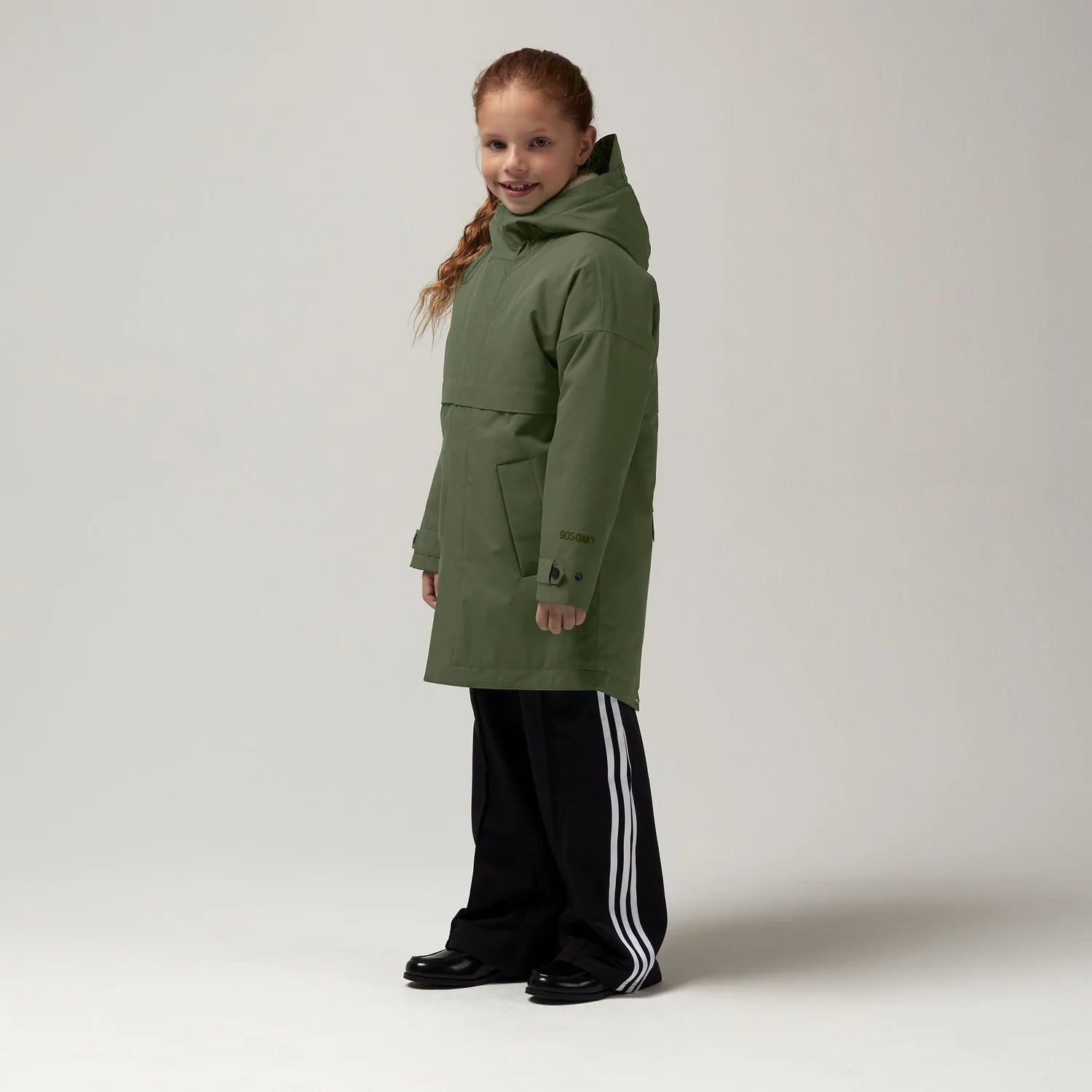Gosoaky - winterjas desert fox - bronze green