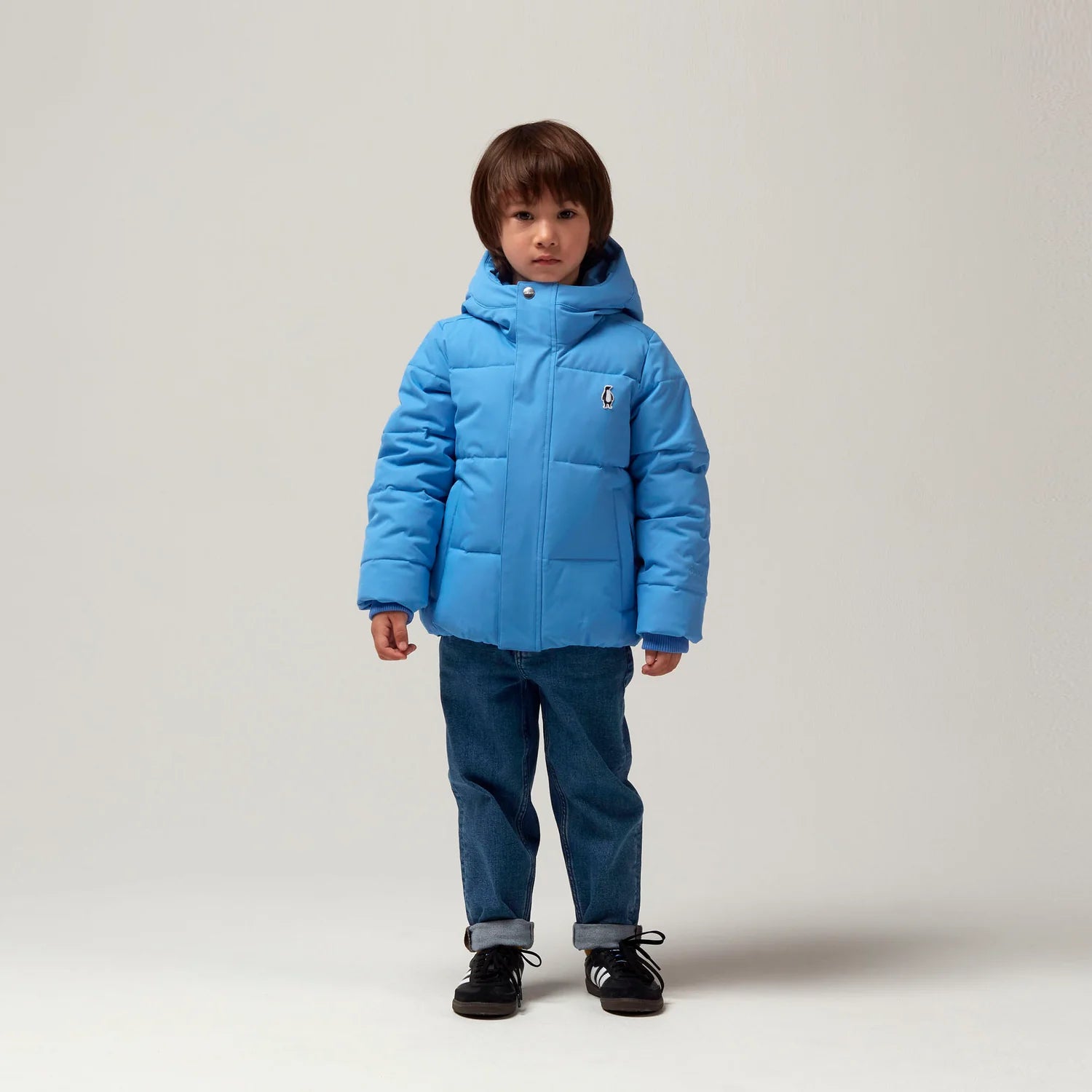 Gosoaky - winterjas dragon eye - marina blue