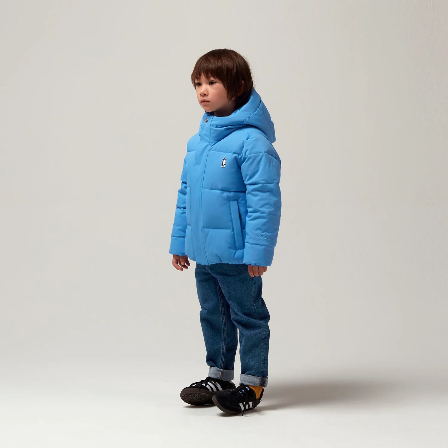 Gosoaky - winterjas dragon eye - marina blue
