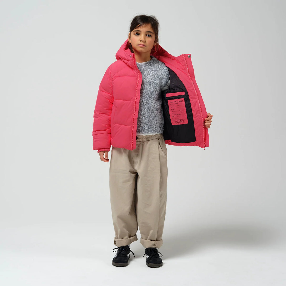 Gosoaky - winterjas flashy dragon - paradise pink