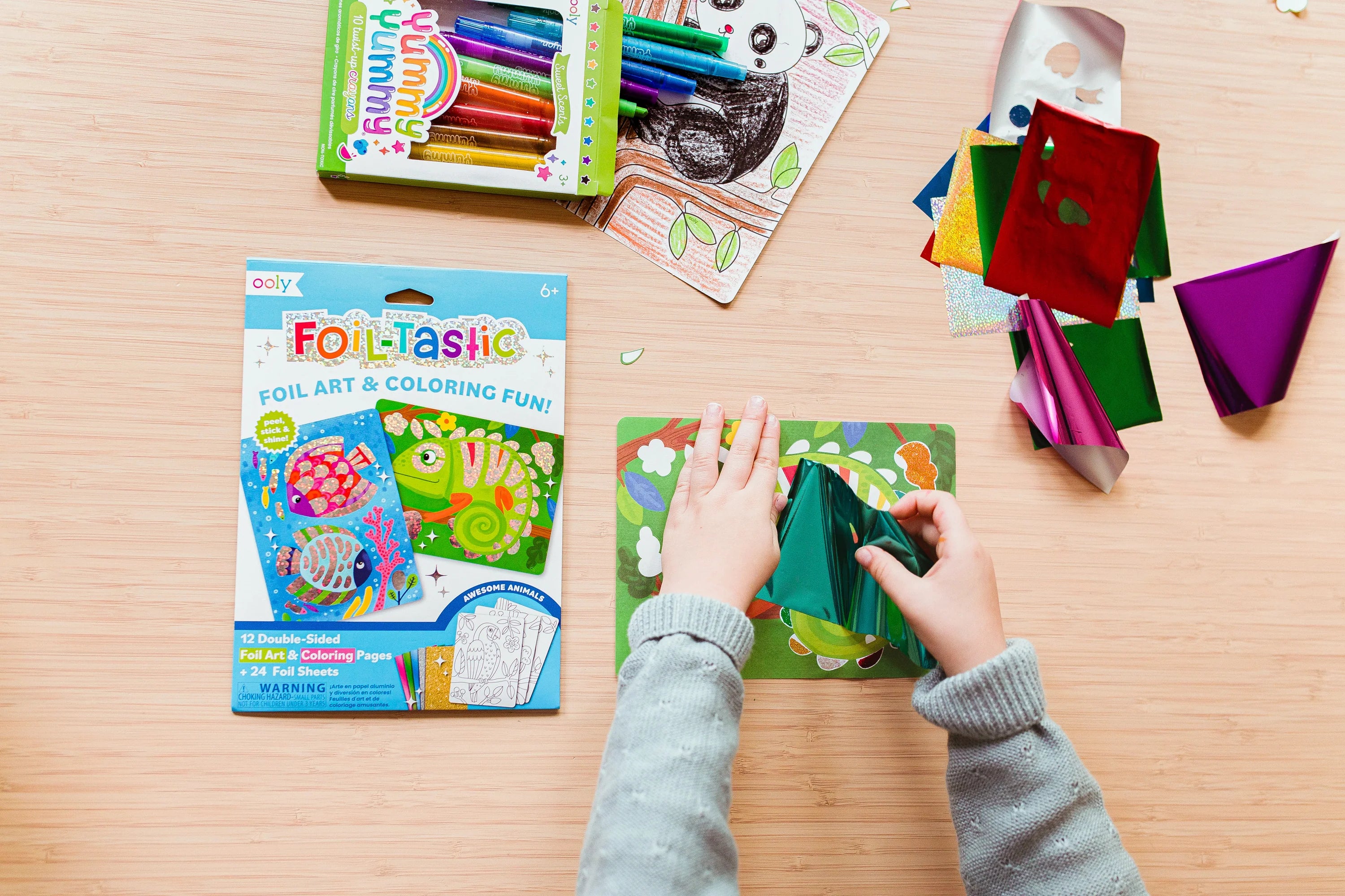 Ooly - foil-tastic folie art - gadgets and gizmos