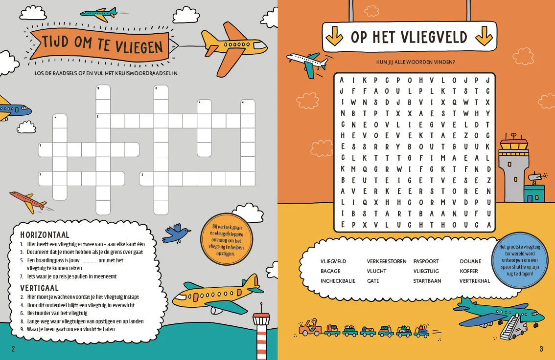 Boycott - boek - het grote vliegtuig spelletjesboek