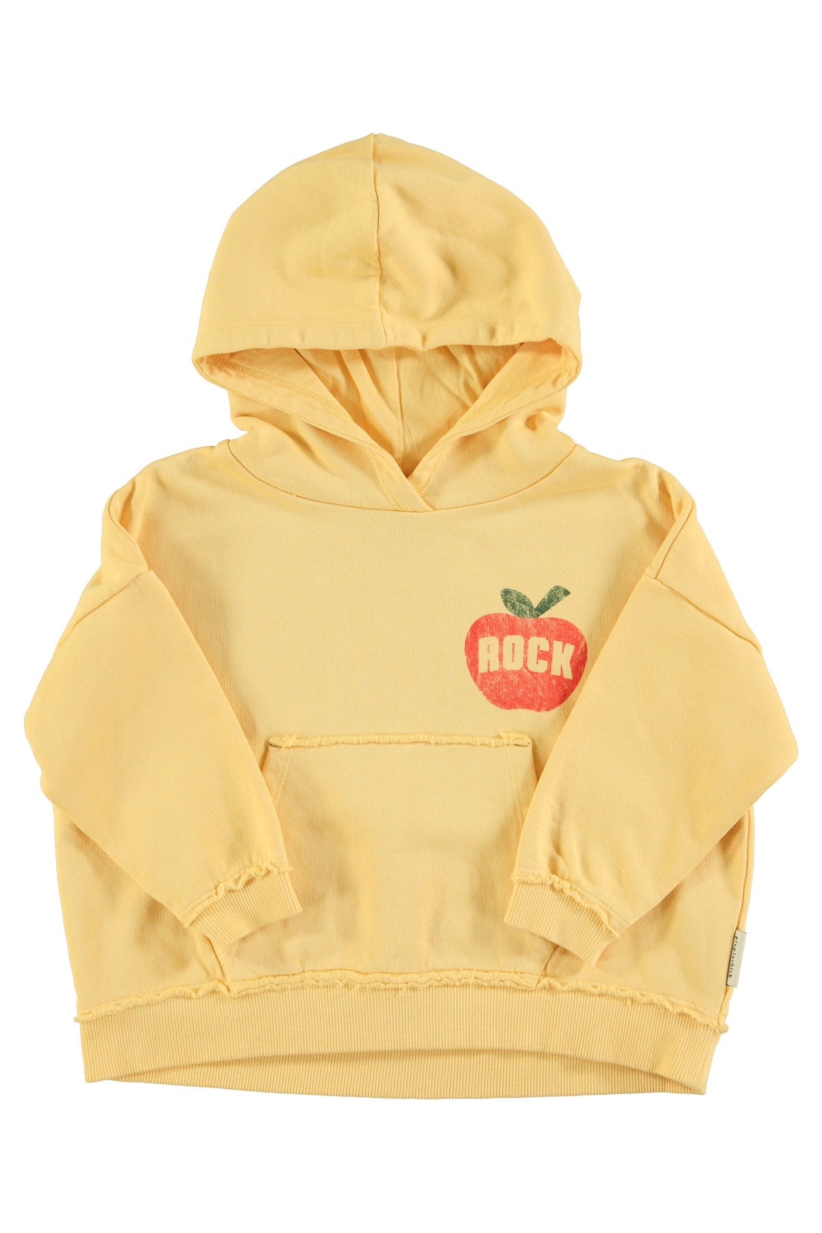 Piupiuchick - hoodie - yellow with on stage print