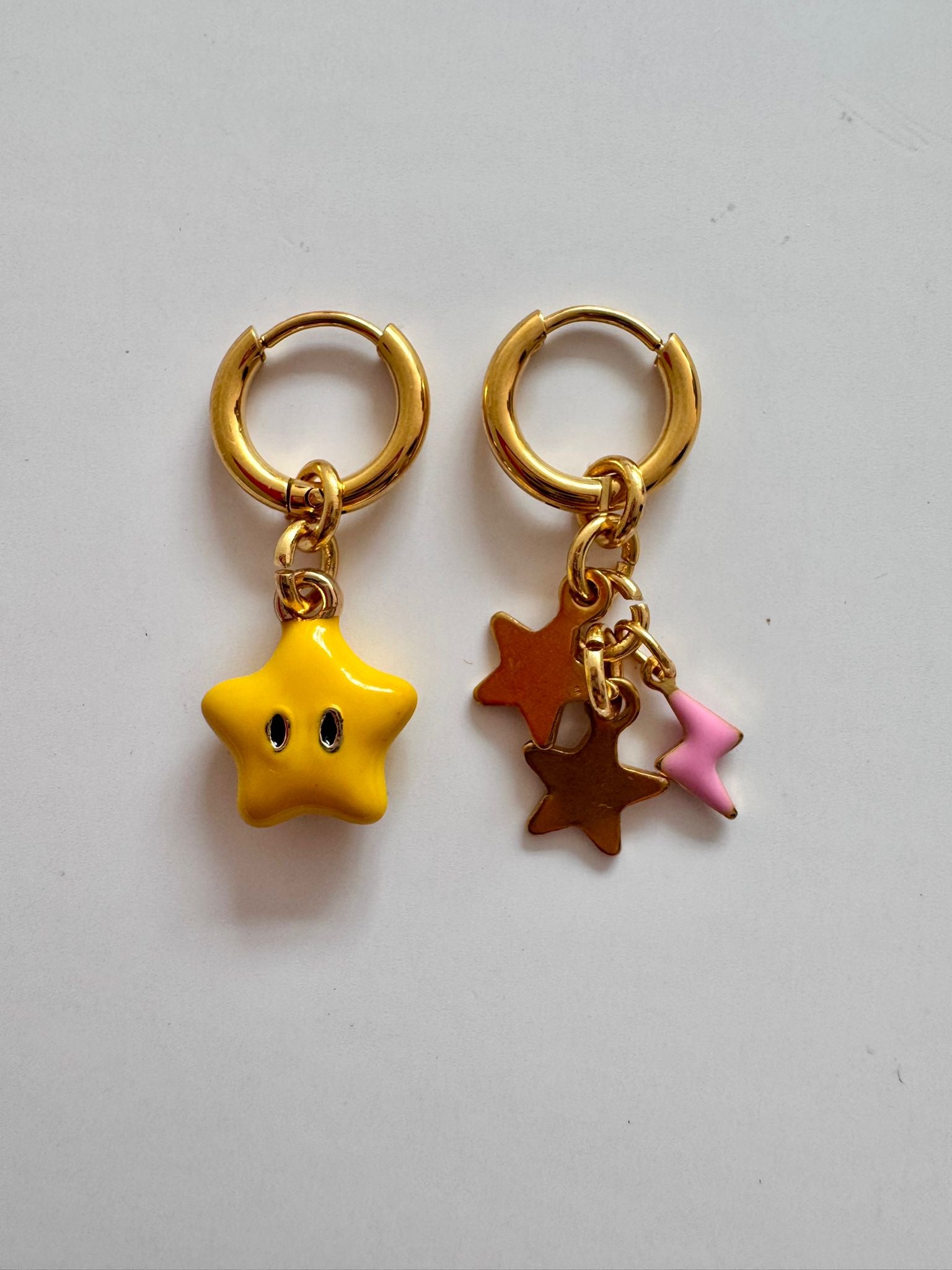 ByMelo - oorbellen - sterren