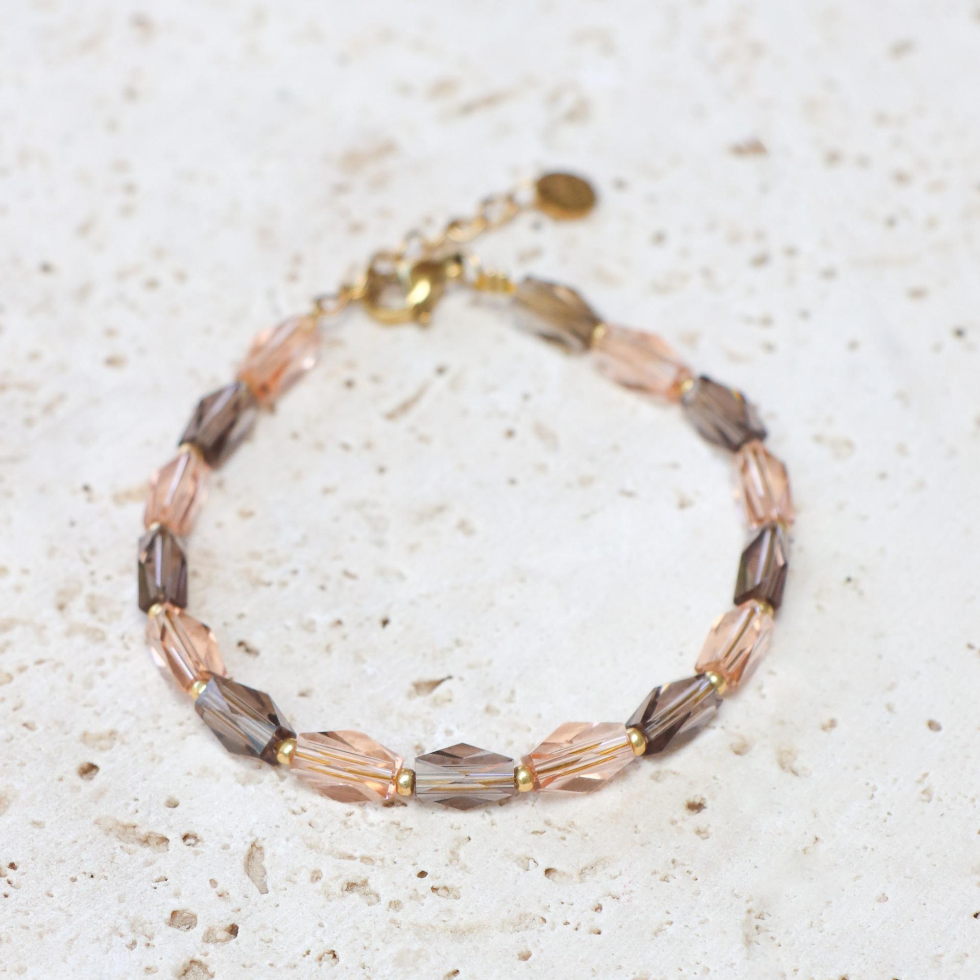 Label Kiki - big terra bracelet gold