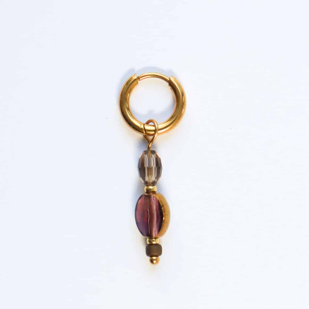 Label Kiki - wild night hoop gold