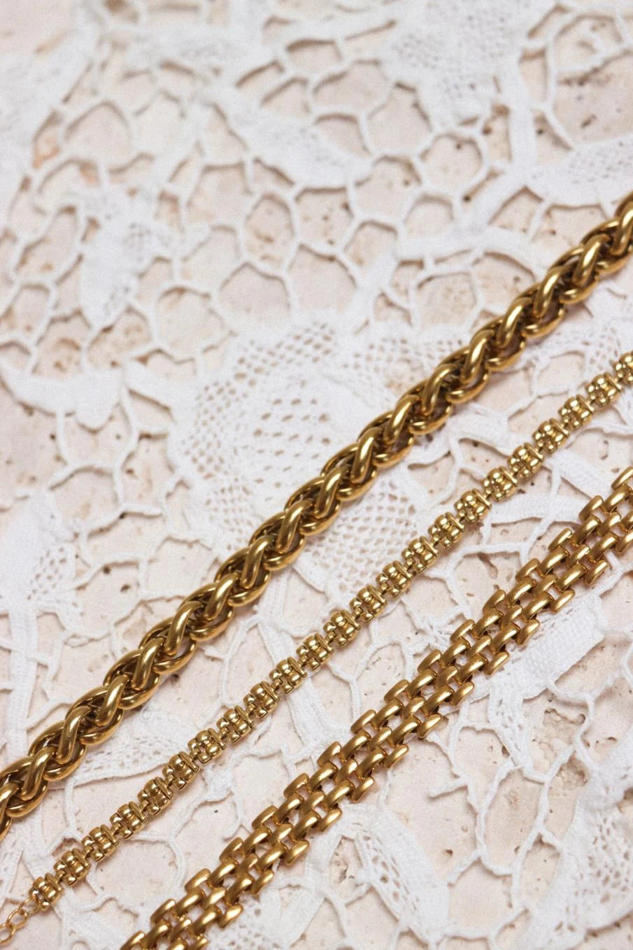 Label Kiki - classic square bracelet gold