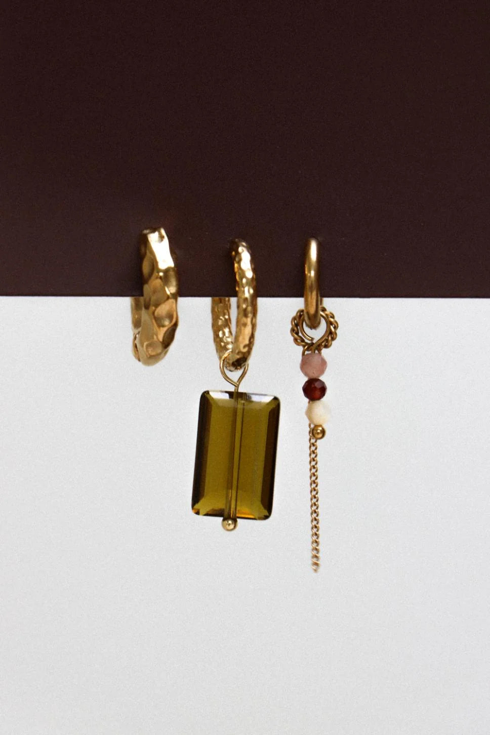 Label Kiki - solid gloss hoop gold
