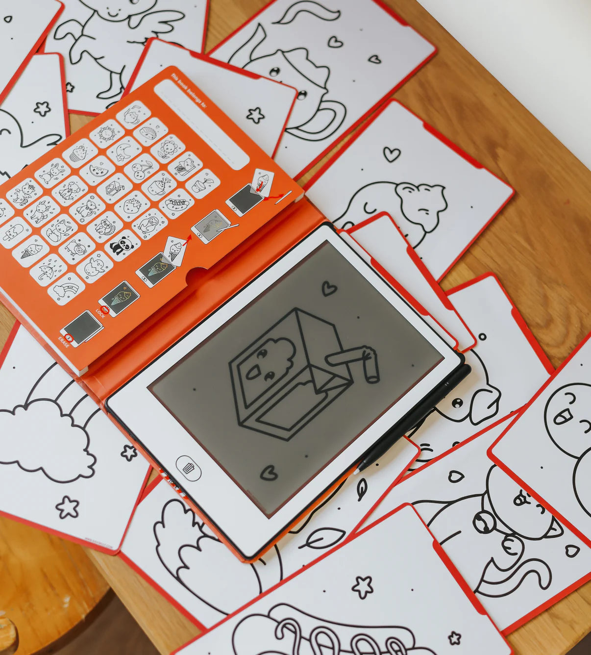 Kidywolf - kidydraw mini tekentablet - kawai