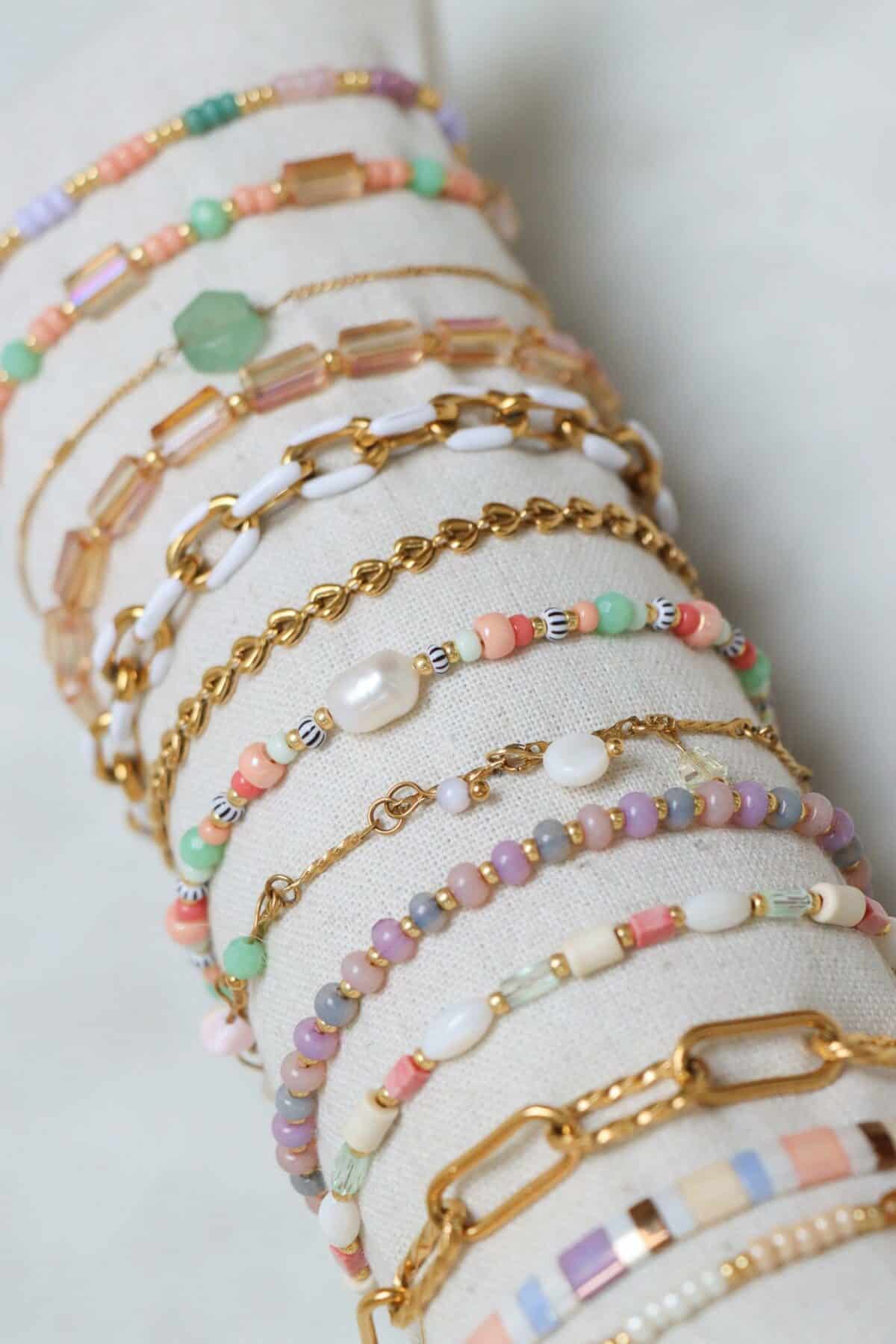Label Kiki - ocean candy bracelet gold