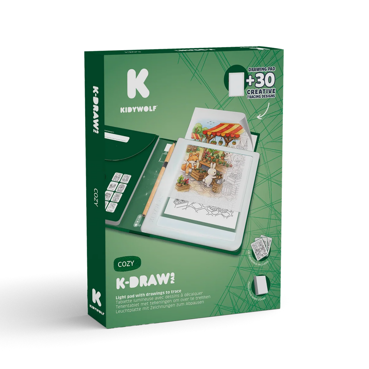Kidywolf - kidydraw pad cozy - 10+