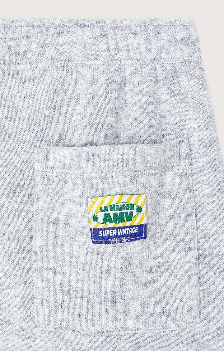 American Vintage - evona short - gris clair chine