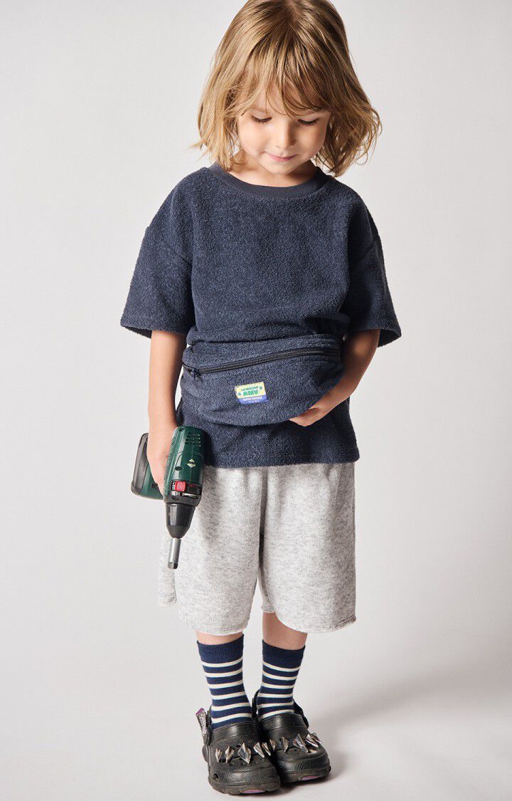 American Vintage - evona short - gris clair chine