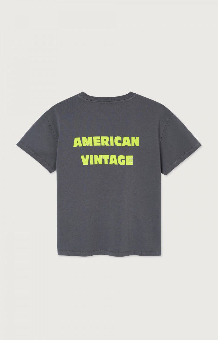 American Vintage - fizvalley tshirt - acier vintage