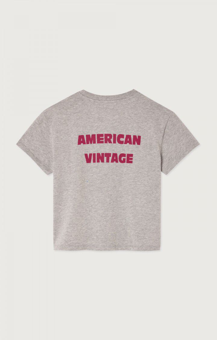 American Vintage - fizvalley tshirt - gris chine