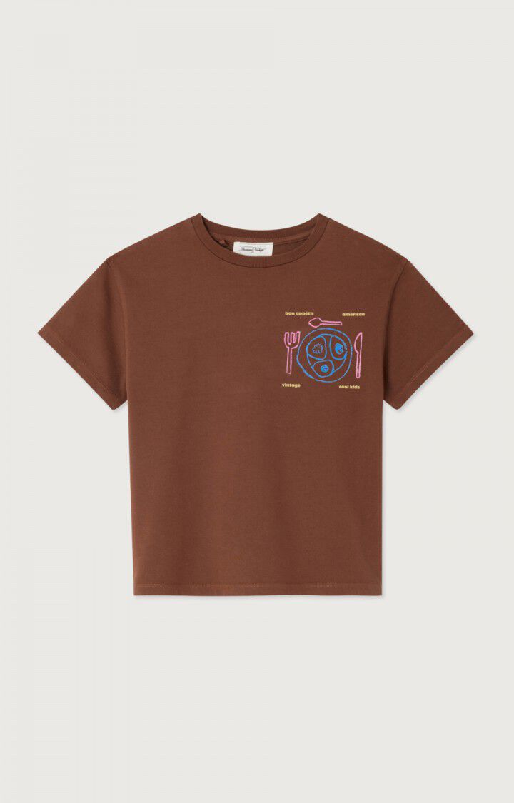 American Vintage - fizvalley tshirt - walnut vintage