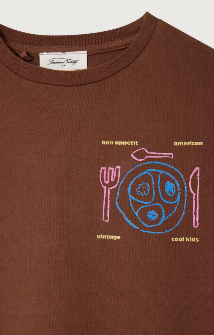 American Vintage - fizvalley tshirt - walnut vintage