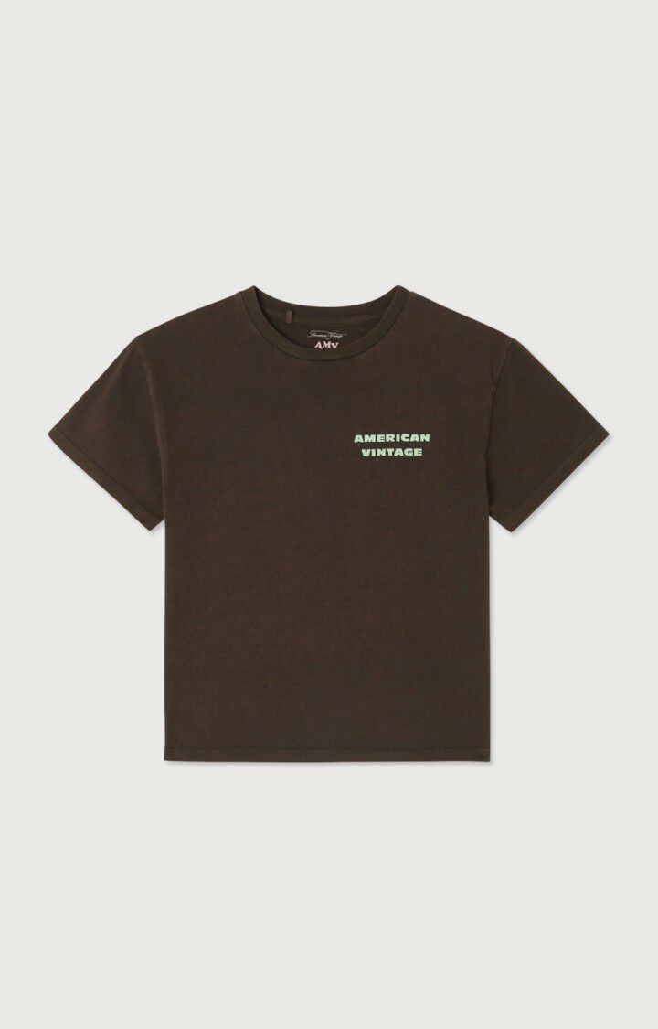 American Vintage - fizvalley tshirt - choco vintage