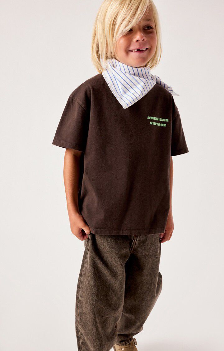 American Vintage - fizvalley tshirt - choco vintage