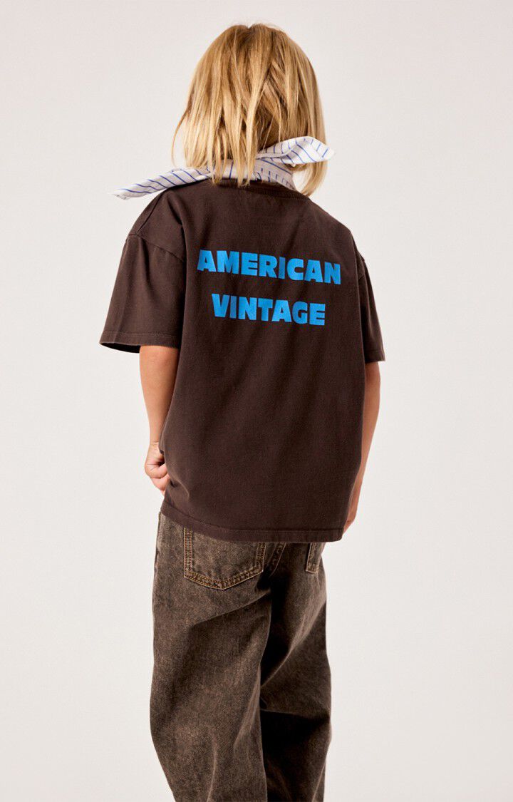 American Vintage - fizvalley tshirt - choco vintage