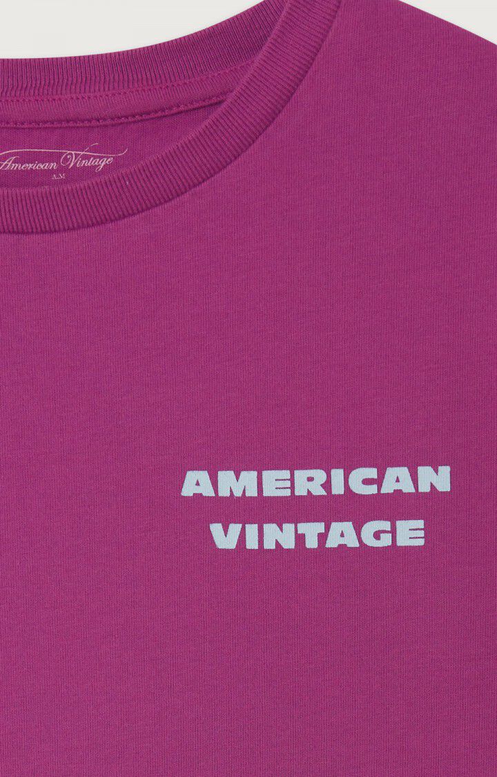 American Vintage - fizvalley tshirt - jus de raisin