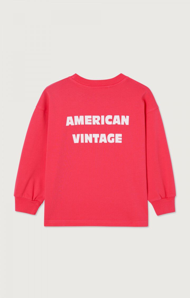 American Vintage - fizvalley tshirt - framboise vintage