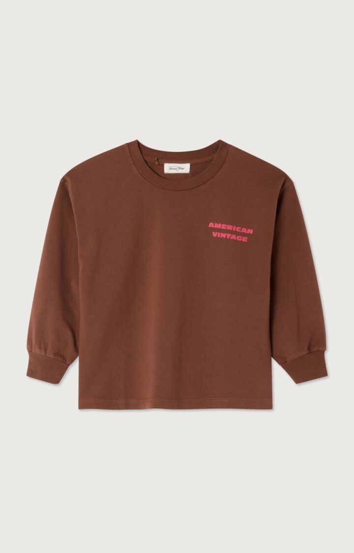 American Vintage - fizvalley tshirt - walnut vintage