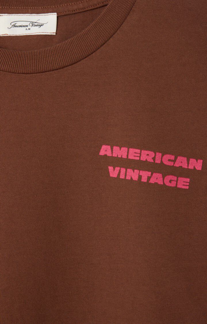 American Vintage - fizvalley tshirt - walnut vintage